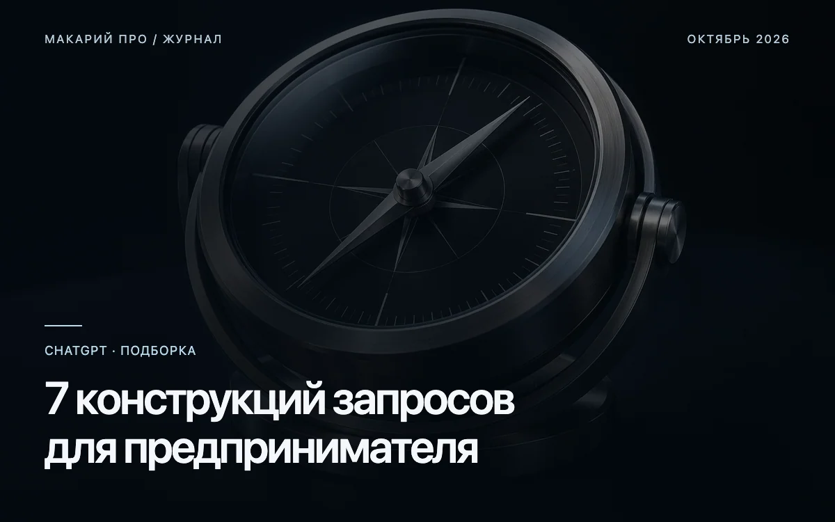 7 конструкций запросов для предпринимателя — редакционная иллюстрация
